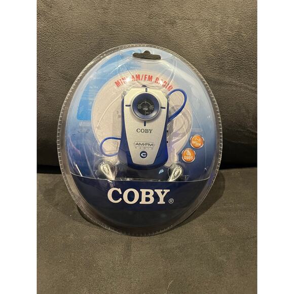 Coby Mini AM/FM Radio- CX-71- NIB - Picture 1 of 3
